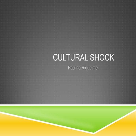culture shock