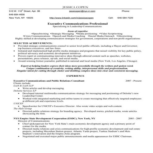 Annette larkin resume | DOC