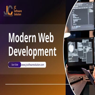 JC Software Solution – Full-Service Web & App Development | PPTX