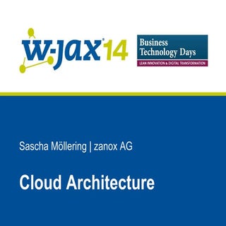 Cloud Architecture: Patterns and Be...