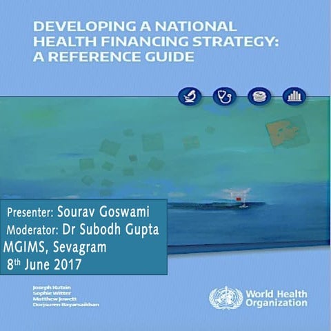  Health financing strategy to reach UHC