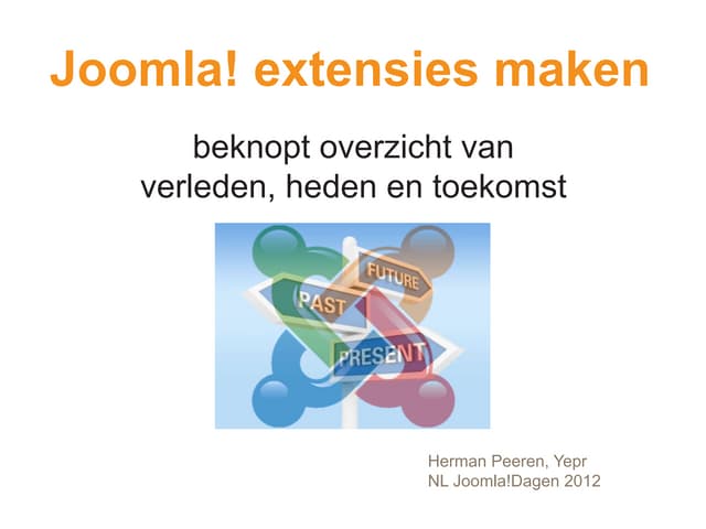#jd12nl Joomla 2.5 extensies