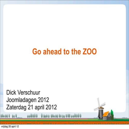 CCK ZOO - Dick Verschuur #jd12nl