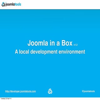 Joomla in a Box – A Vagrant box for...