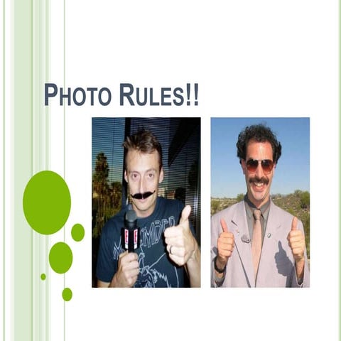 Photo Rules!