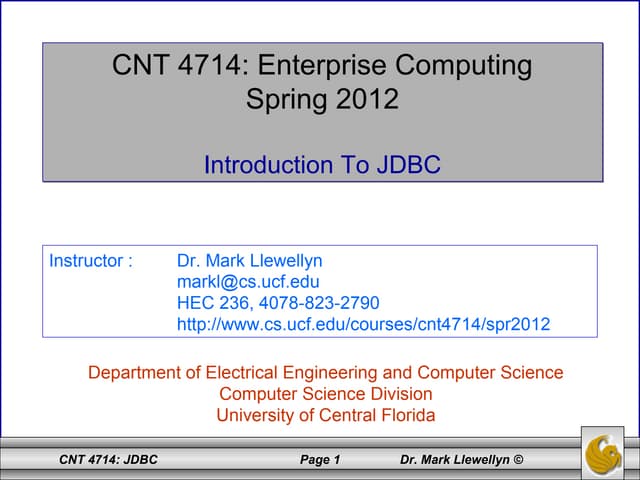 Jdbc