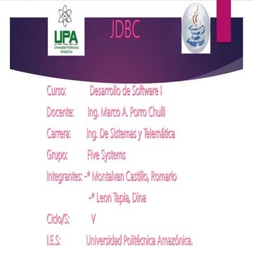 JDBC