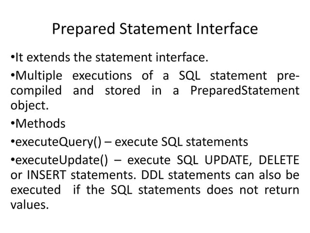 Jdbc