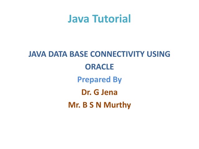 Jdbc2016