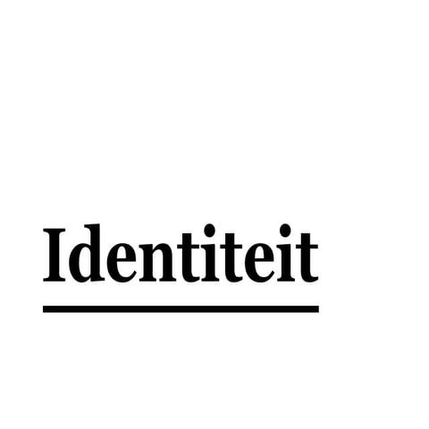  Identiteit 