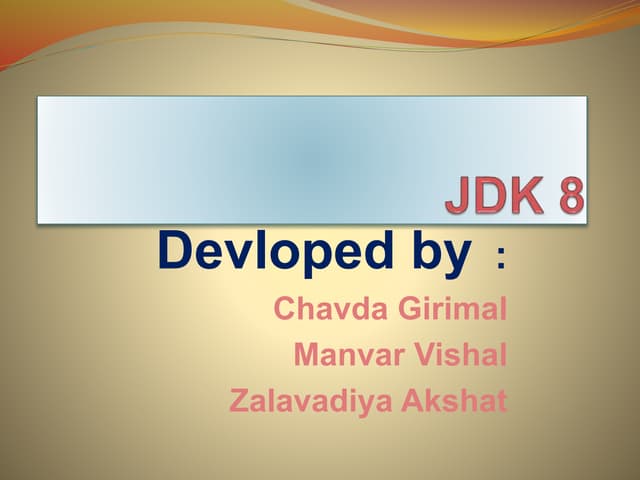 java new technology