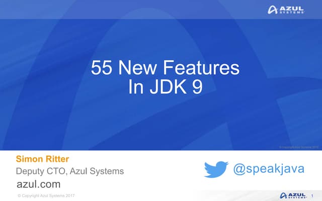 55 New Features in JDK 9