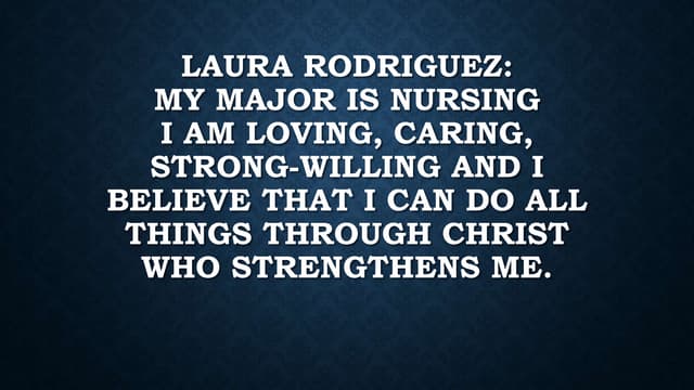 Laura rodriguez