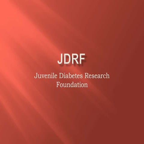 Jdrf powerpoint | PPT