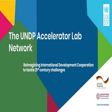 Joseph D'Cruz - The UNDP Accelerator Lab Network