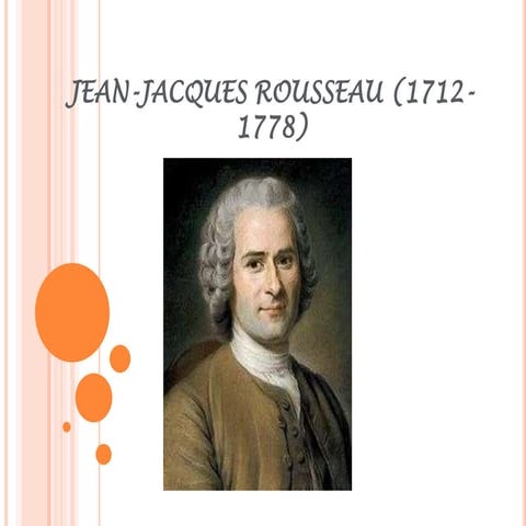 Jean jacques rousseau (1712-1778)