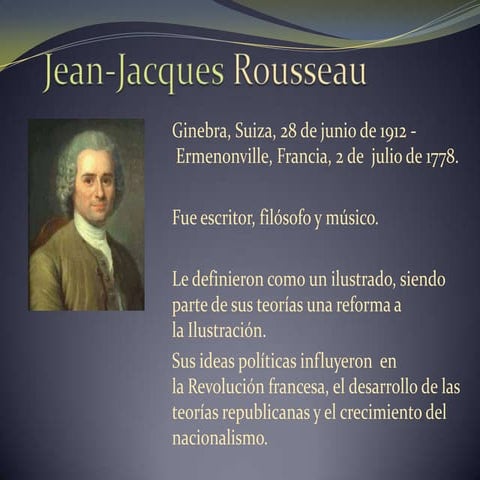 Jean jacques rousseau power