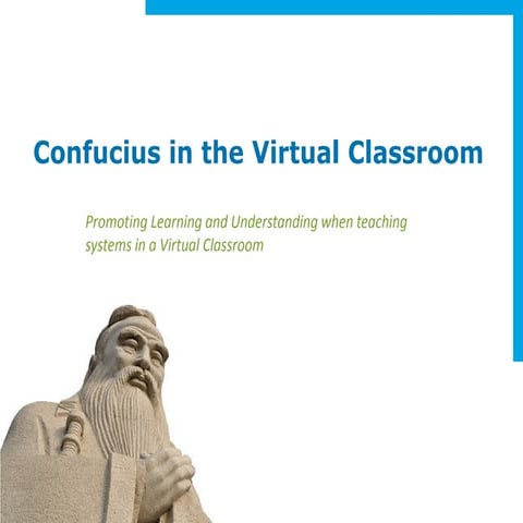 Confucius in the Virtual Classroom