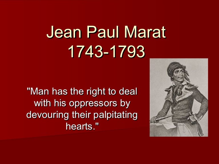 Jean Paul Marat Jean Paul Marat