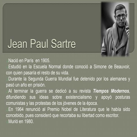Jean paul sartre