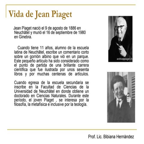 Psicología Genetica