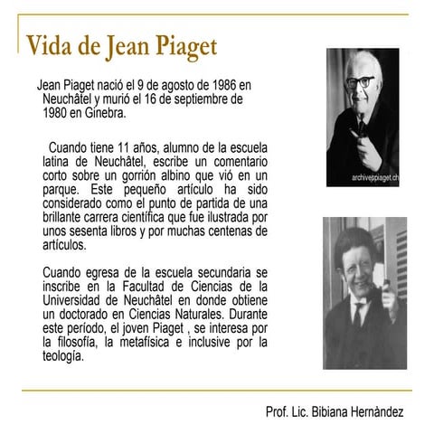 Jean piaget