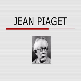 Jean piaget