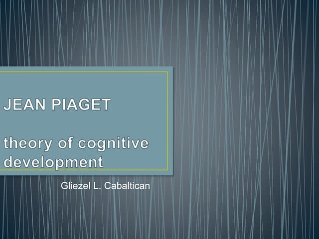 Jean piaget