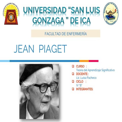 Jean piaget