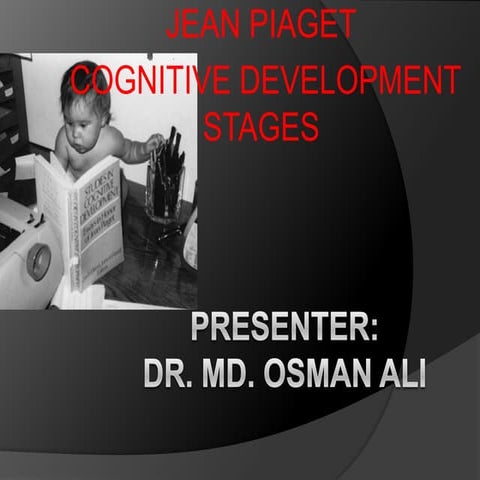Jean piaget cognitive development stages by dr ali