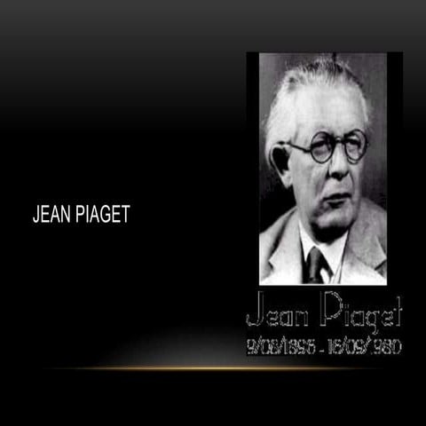 Teoría de piaget | PPTX