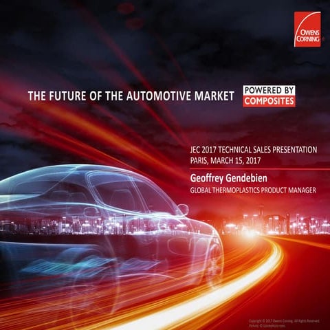 The future of the automobive market powered by composites