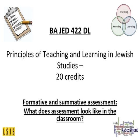 JED 422 DL Session 4