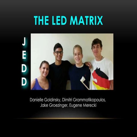 JEDD 24x6 led matrix