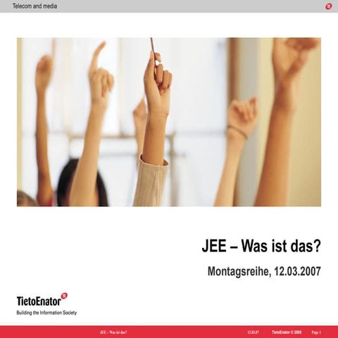 Introduction to JEE