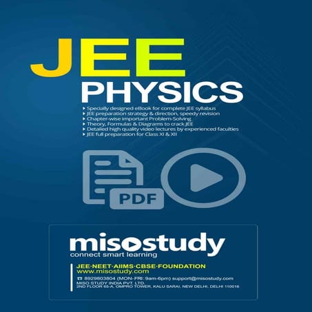 JEE Main Advanced 11 & 12th Sample ebook