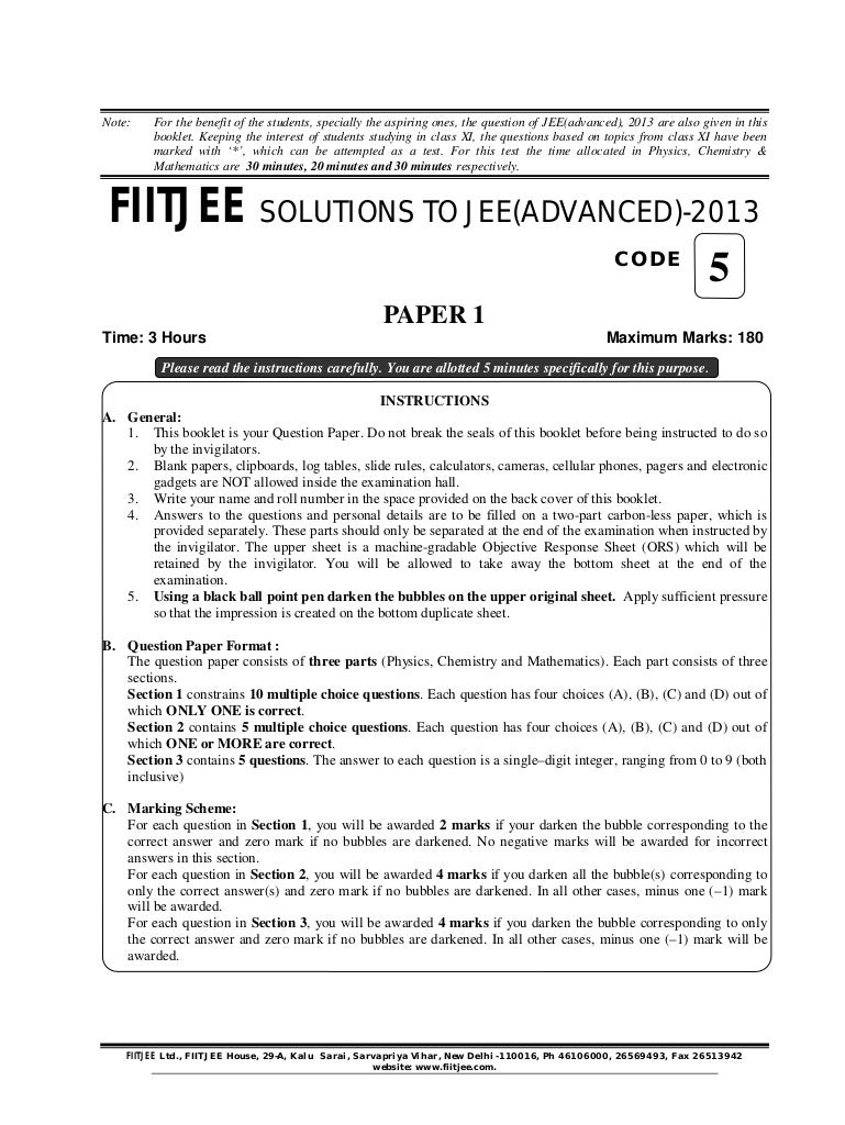 Fiitjee admission test sample papers for class 8 going to 9 image