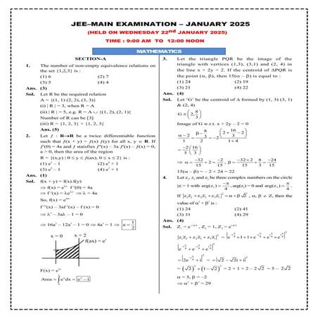 JEE Main 2025 Question Paper 22 January Shift -1.pdf