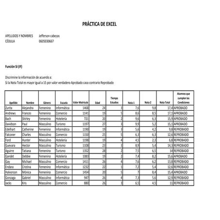 Jefferson cabezas ejercicios con funciones