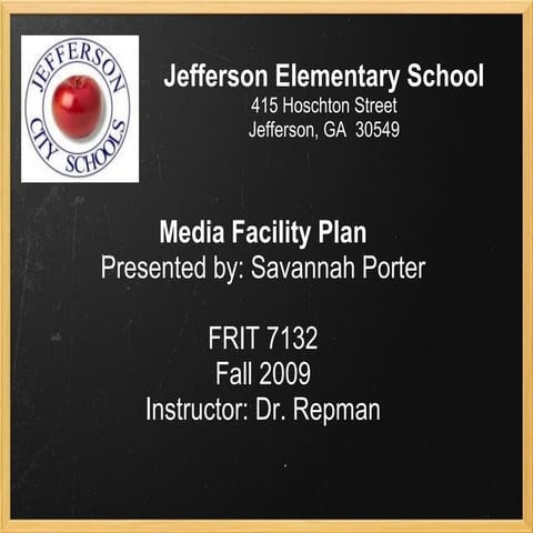 Jefferson elementary school_ppt