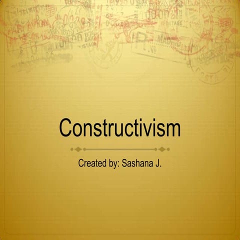 Constructivism