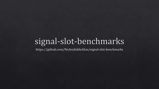 signal과 slot, 그리고 jl_signal 라이브러리
