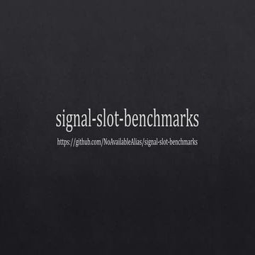 signal과 slot, 그리고 jl_signal 라이브러리