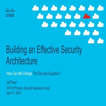 #ITSitioEnRSA - Presentacion de Jeef Reed de Cisco 