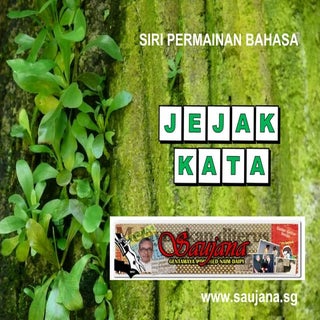 Siri Permainan Bahasa 1 - Jejak Kata