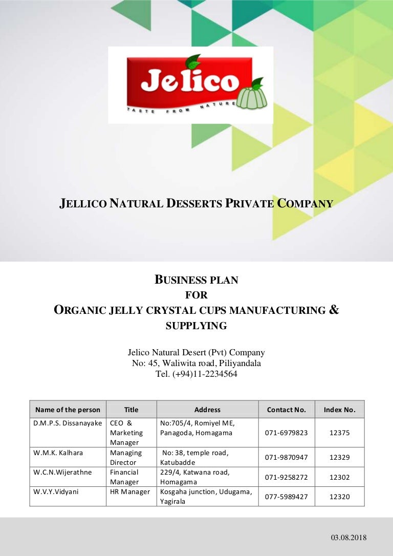 Quarry business plan sample picture