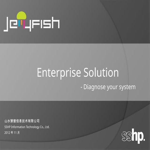 Jellyfish IT Monitor System , Intruction