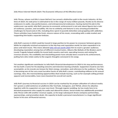 jelly roll net worth 202 jelly roll net worth 202