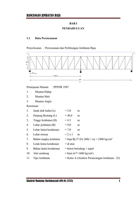 2.potongan melintang jembatan