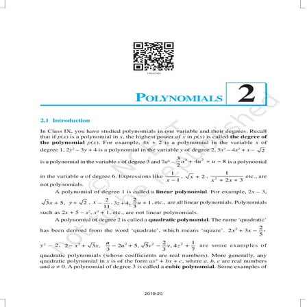 class-X Maths Book | Chapter-2 | Slides By MANAV |